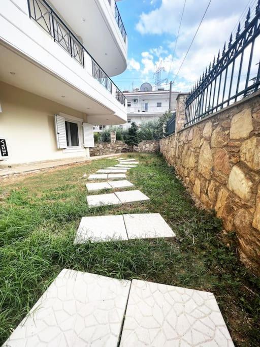 Eva'S Villas 2室温馨庭院拥有私家停车位 Glyka Nera المظهر الخارجي الصورة